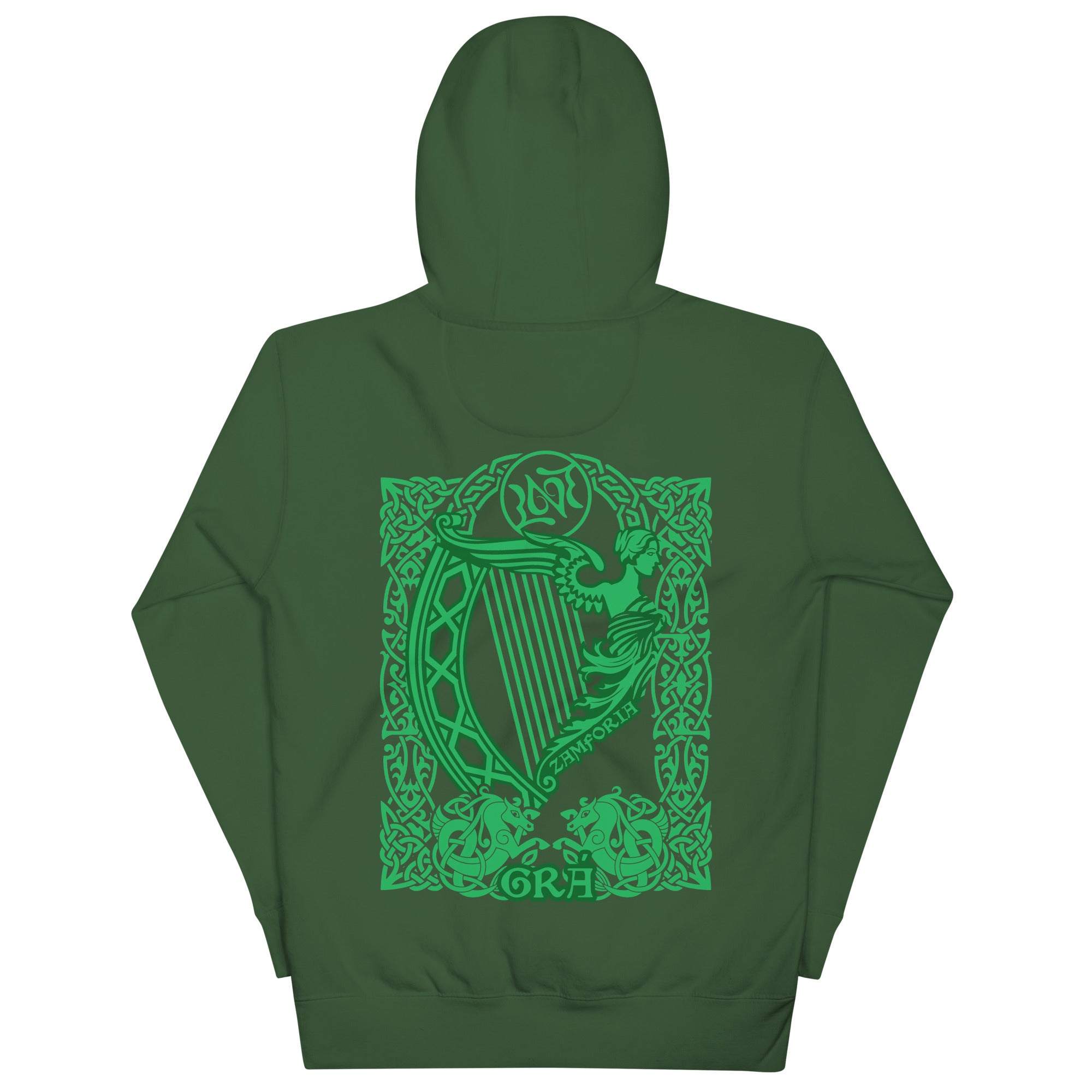 Embroidered, Celtic Knot Hoodie