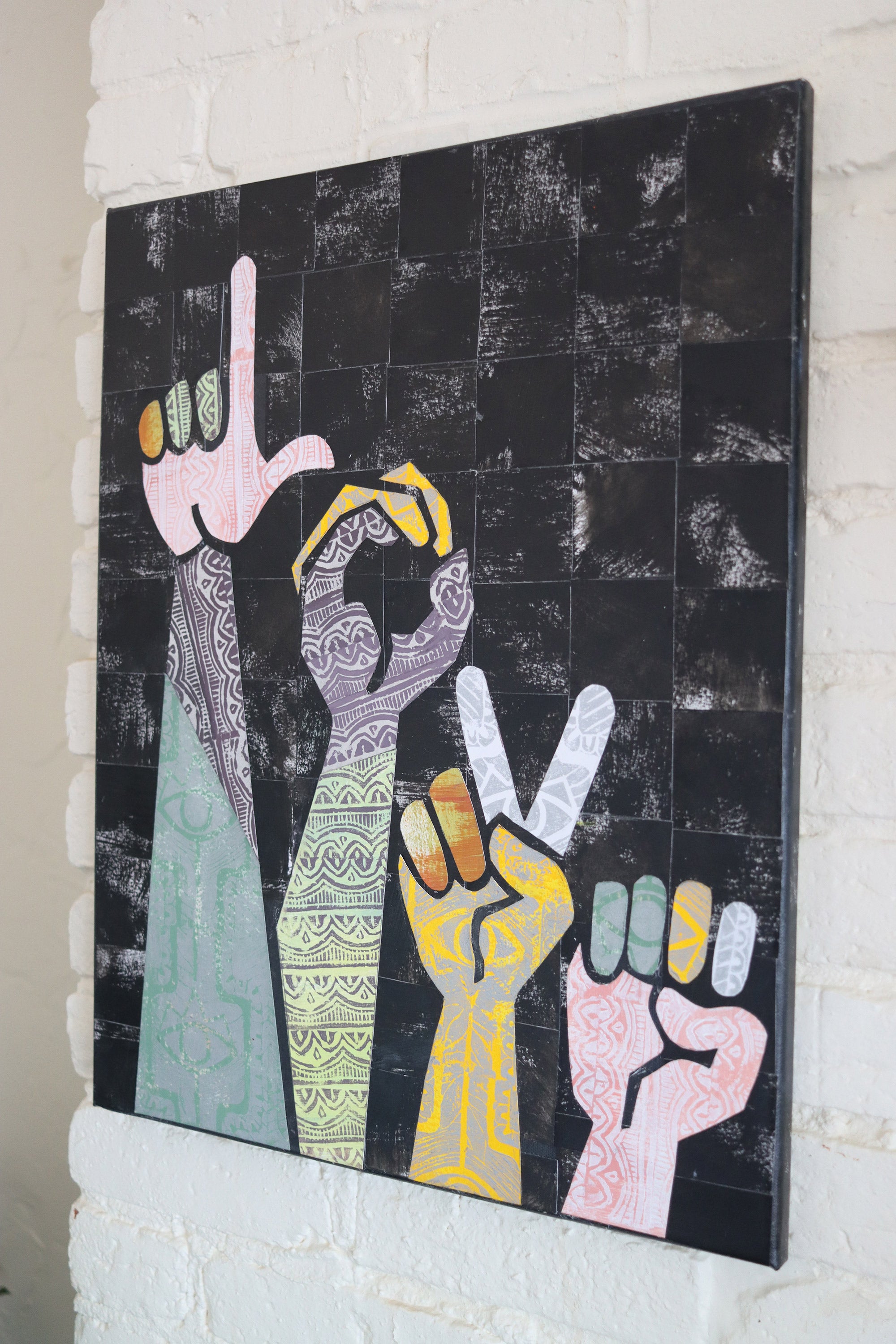 Original Painting - Love in Sign Language