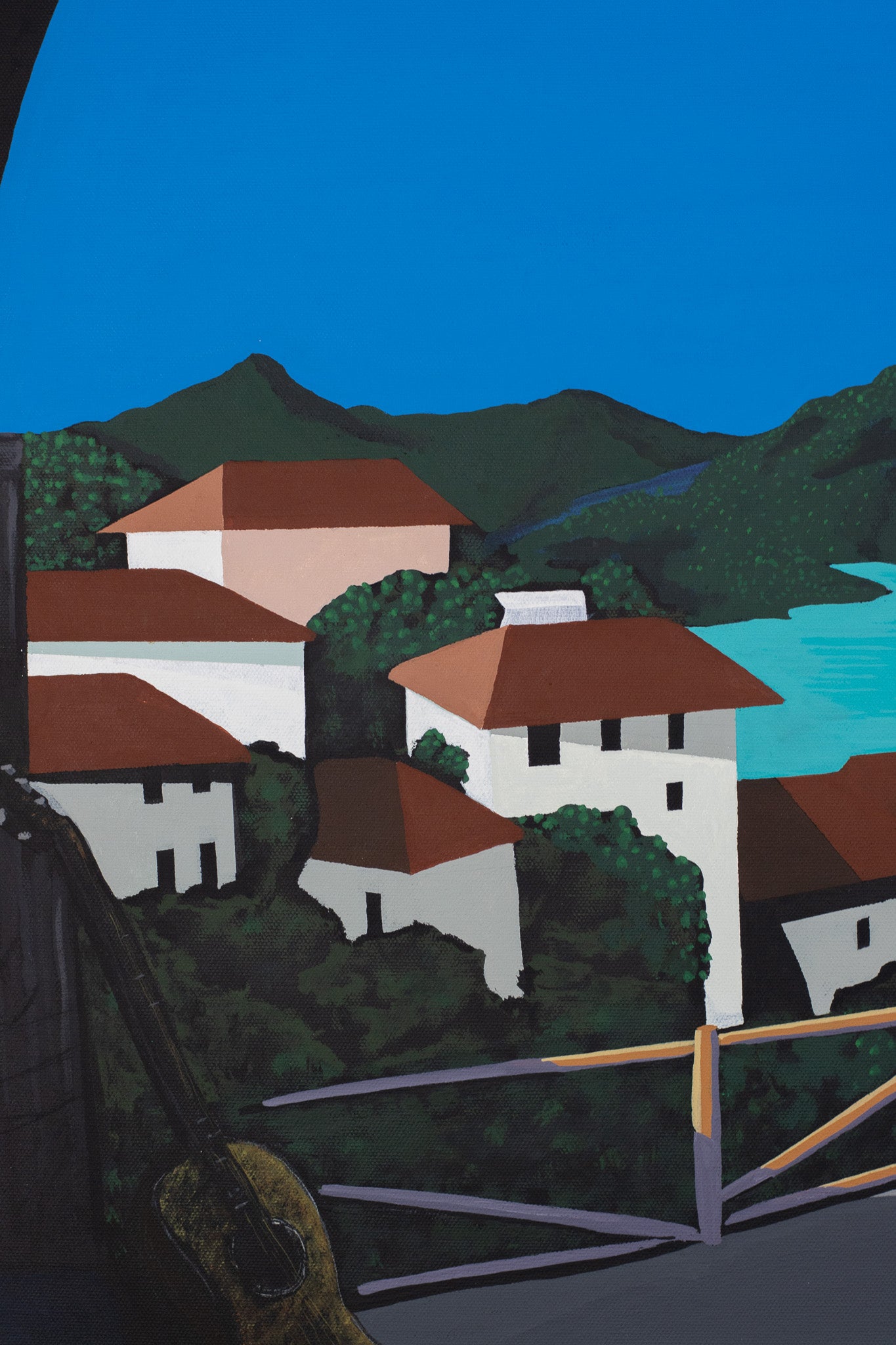 "El Bourdain", Canvas Print
