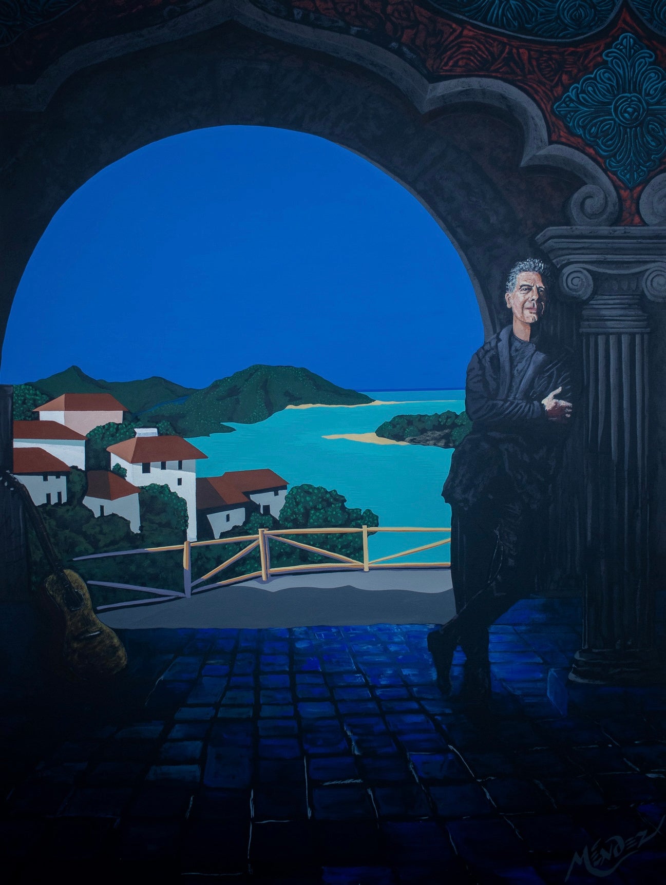 El Bourdain, Original Artwork
