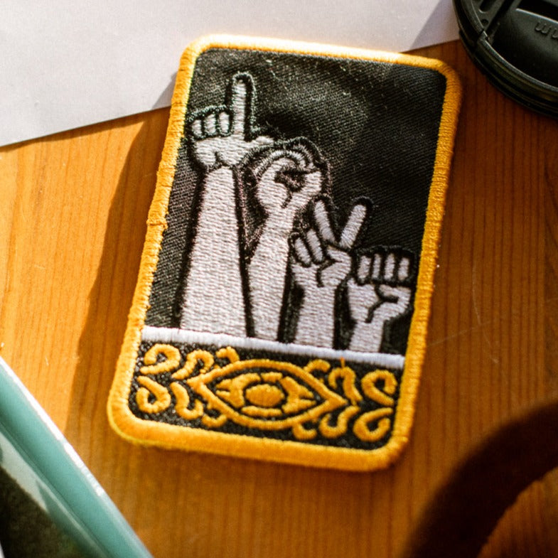 Sign Language Deco Patch – ZAMFORIA