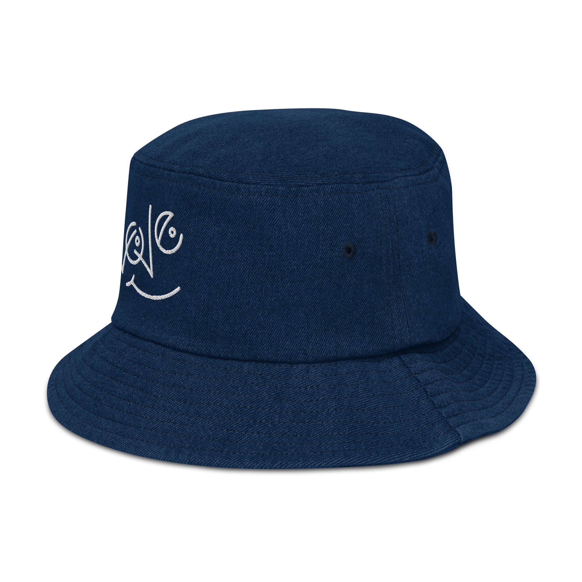 Love Face Denim Bucket