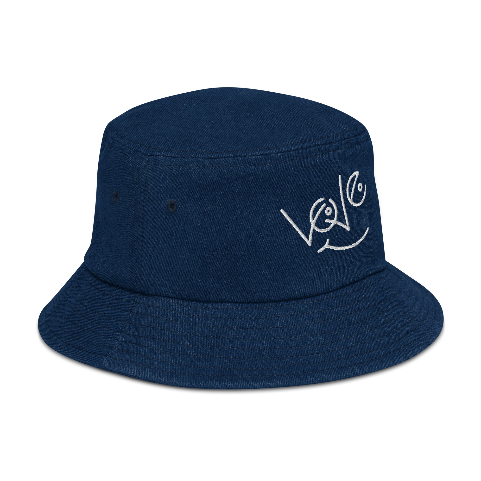 Love Face Denim Bucket