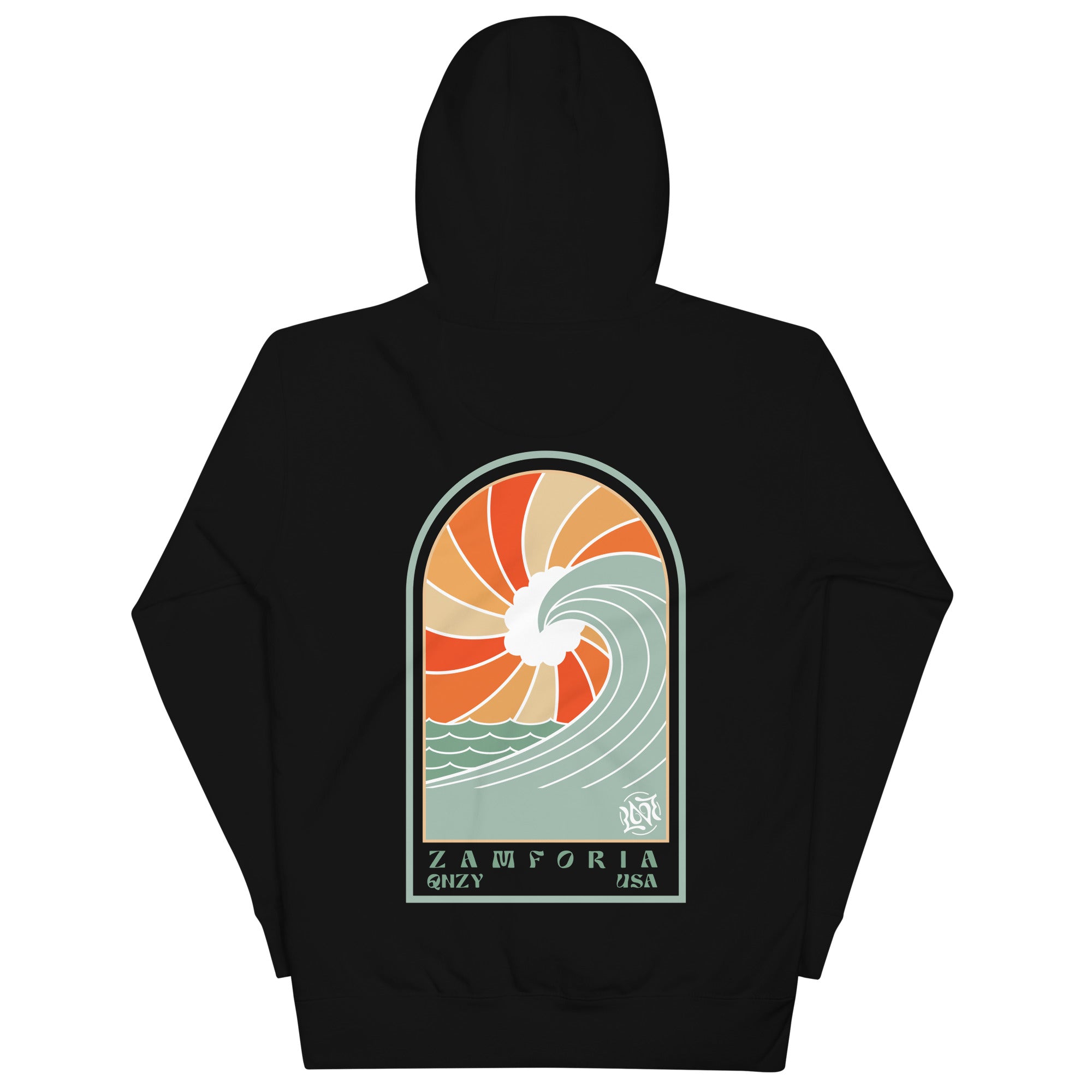 Surf Wolly Beach Sunset, Hoodie