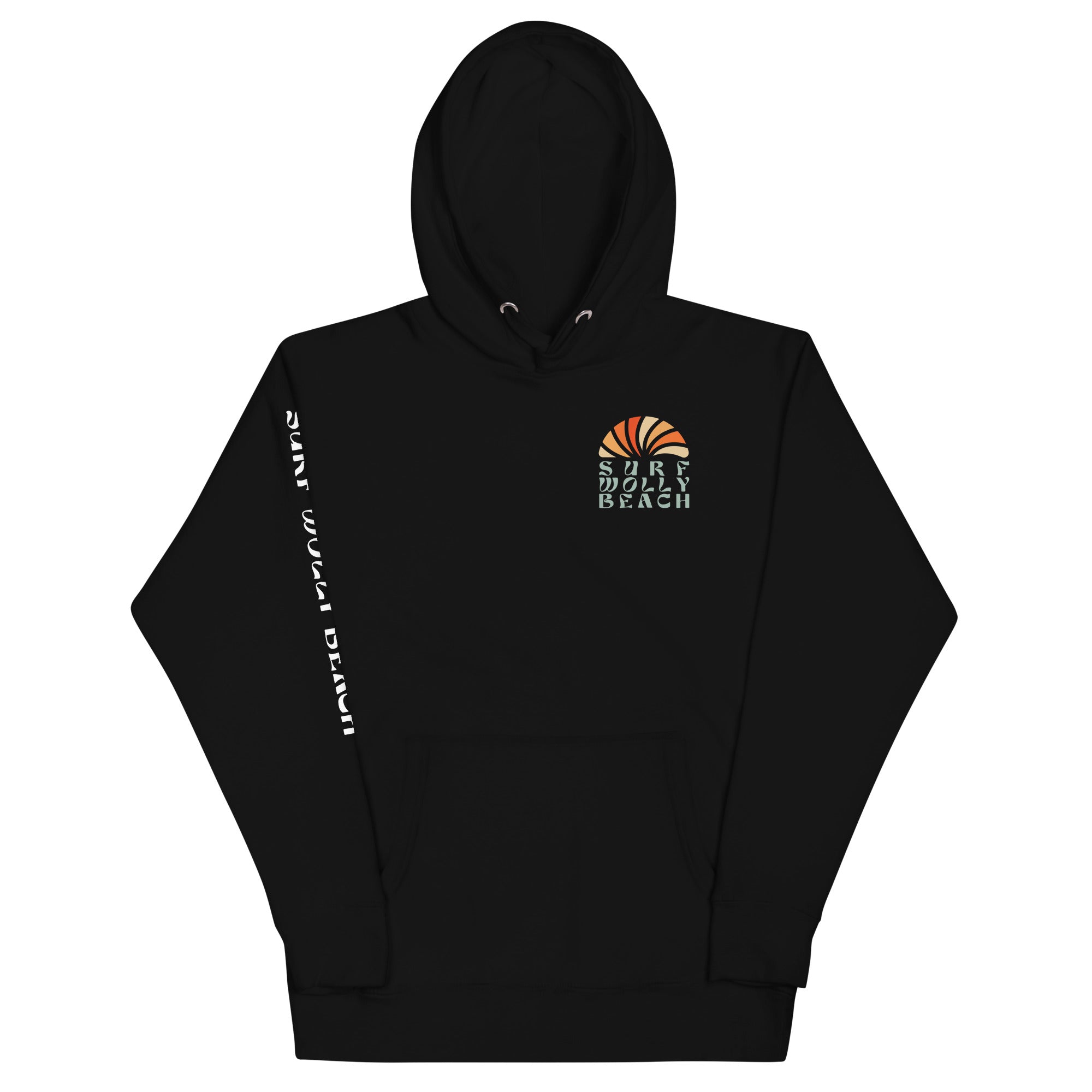 Surf Wolly Beach Sunset, Hoodie