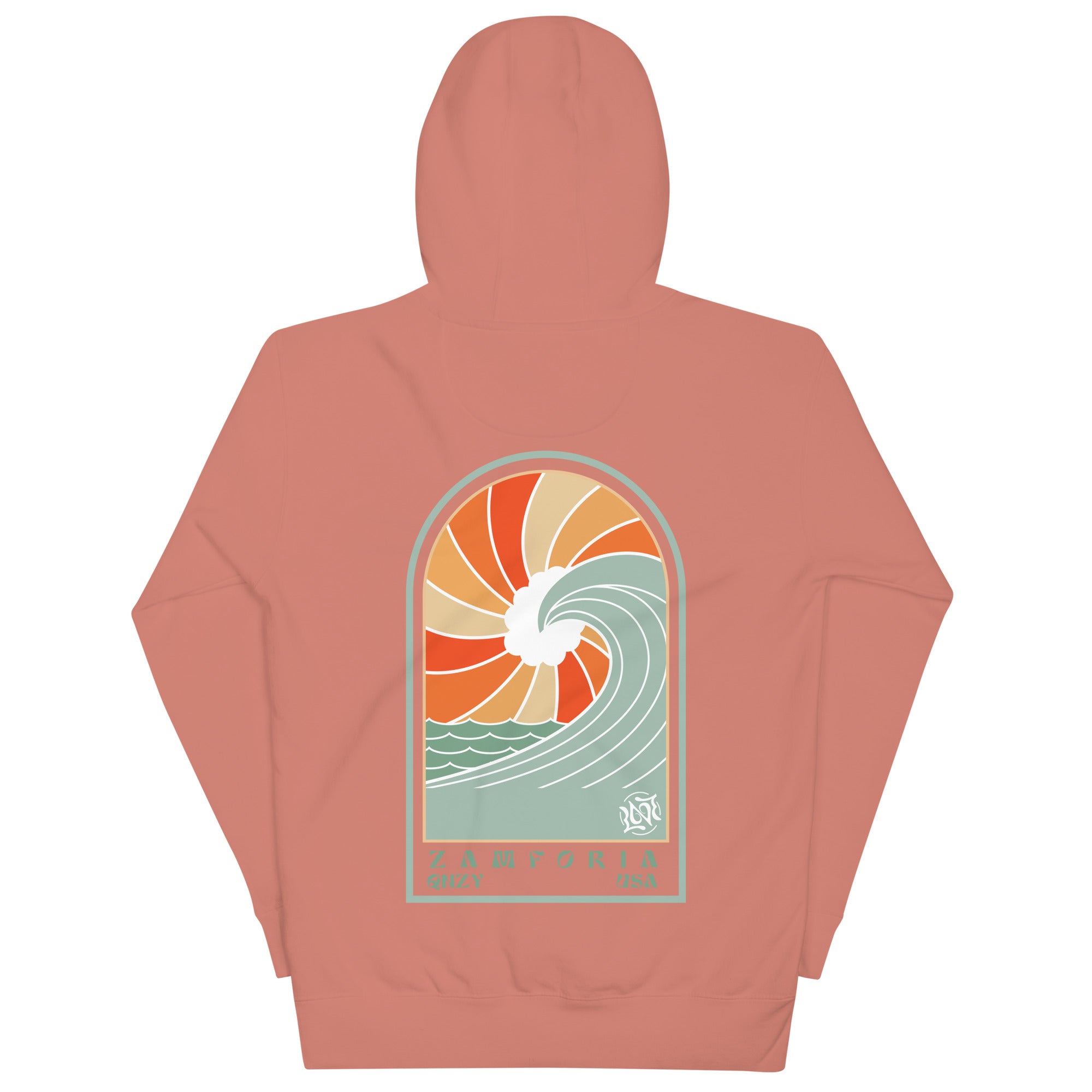 Surf Wolly Beach Sunset, Hoodie