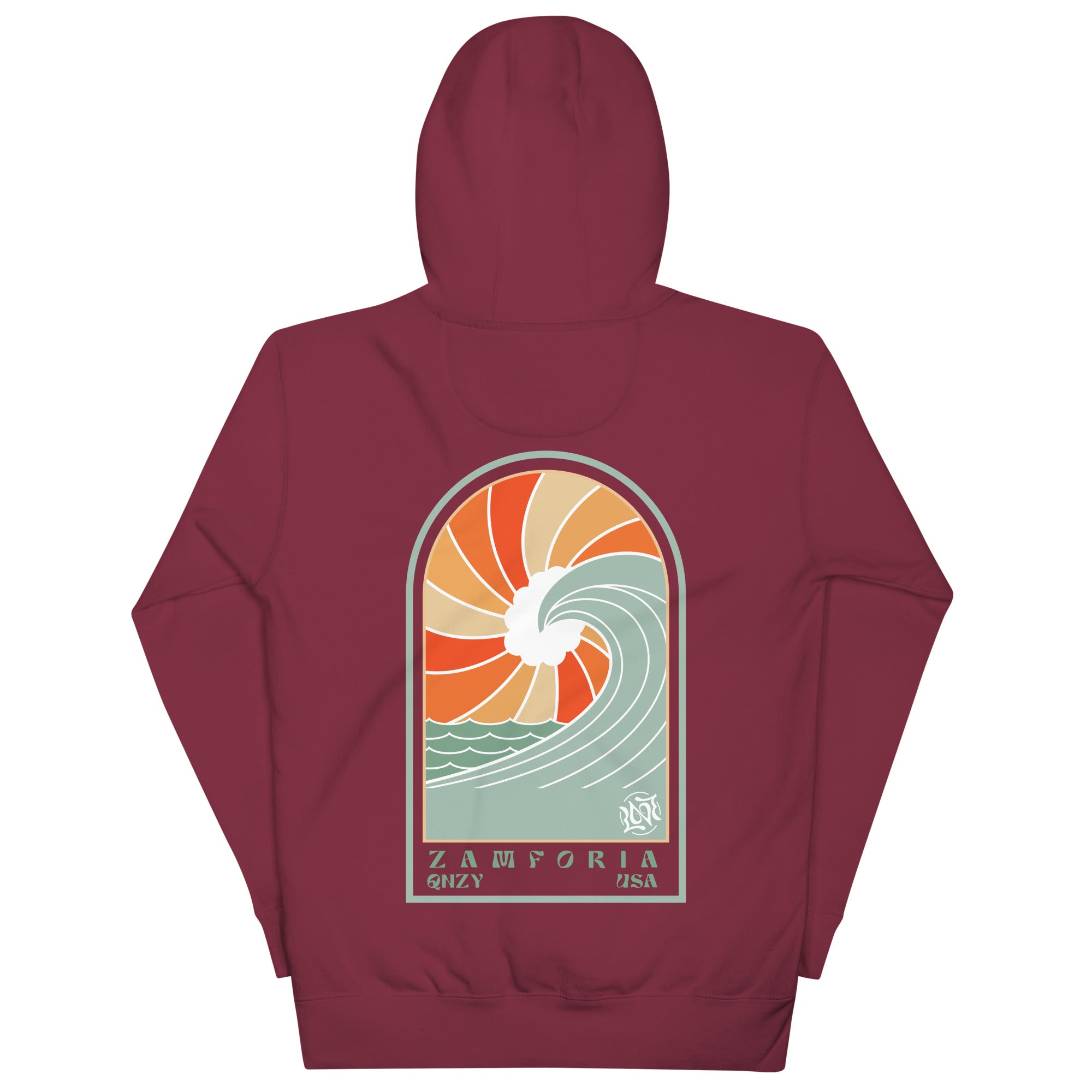 Surf Wolly Beach Sunset, Hoodie