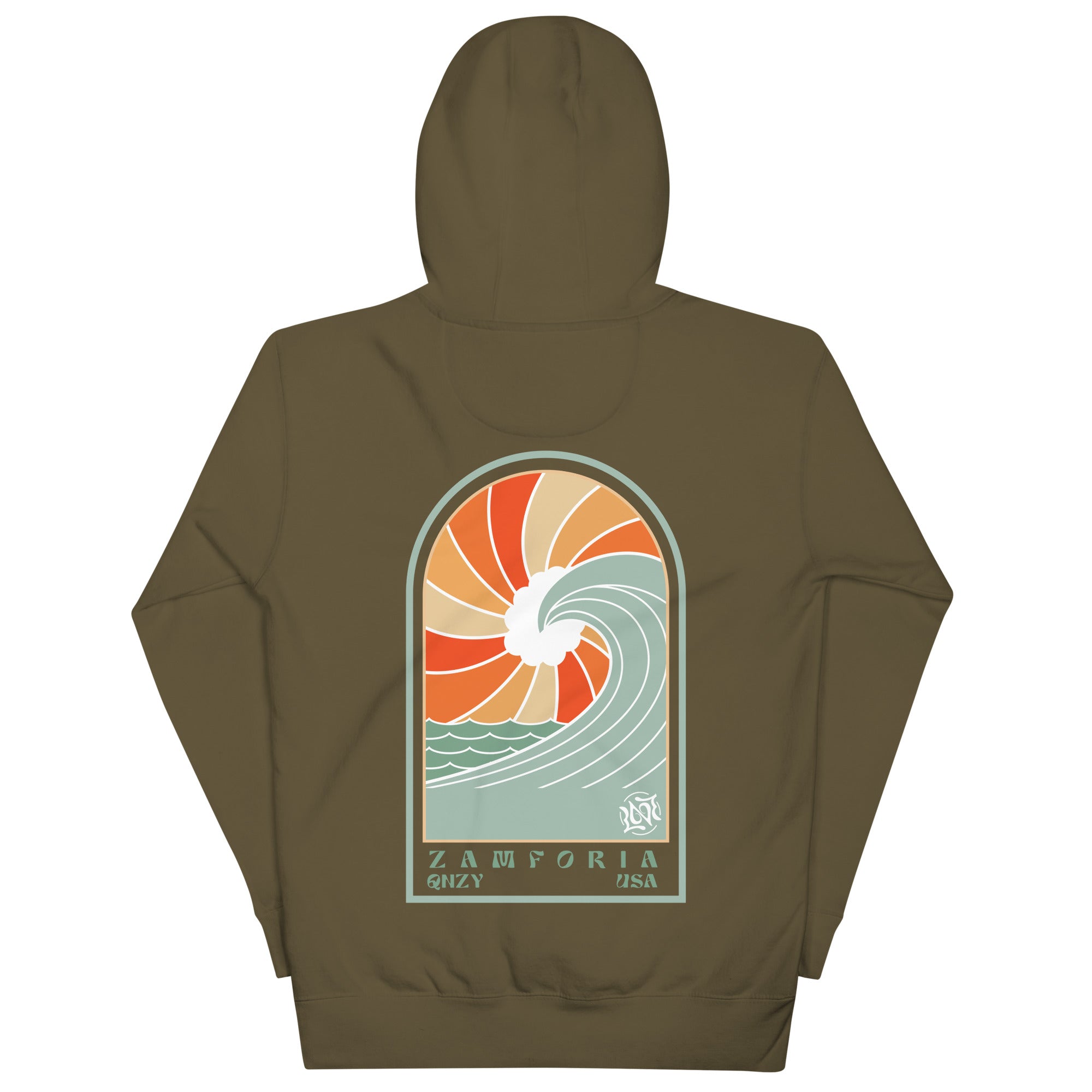 Surf Wolly Beach Sunset, Hoodie