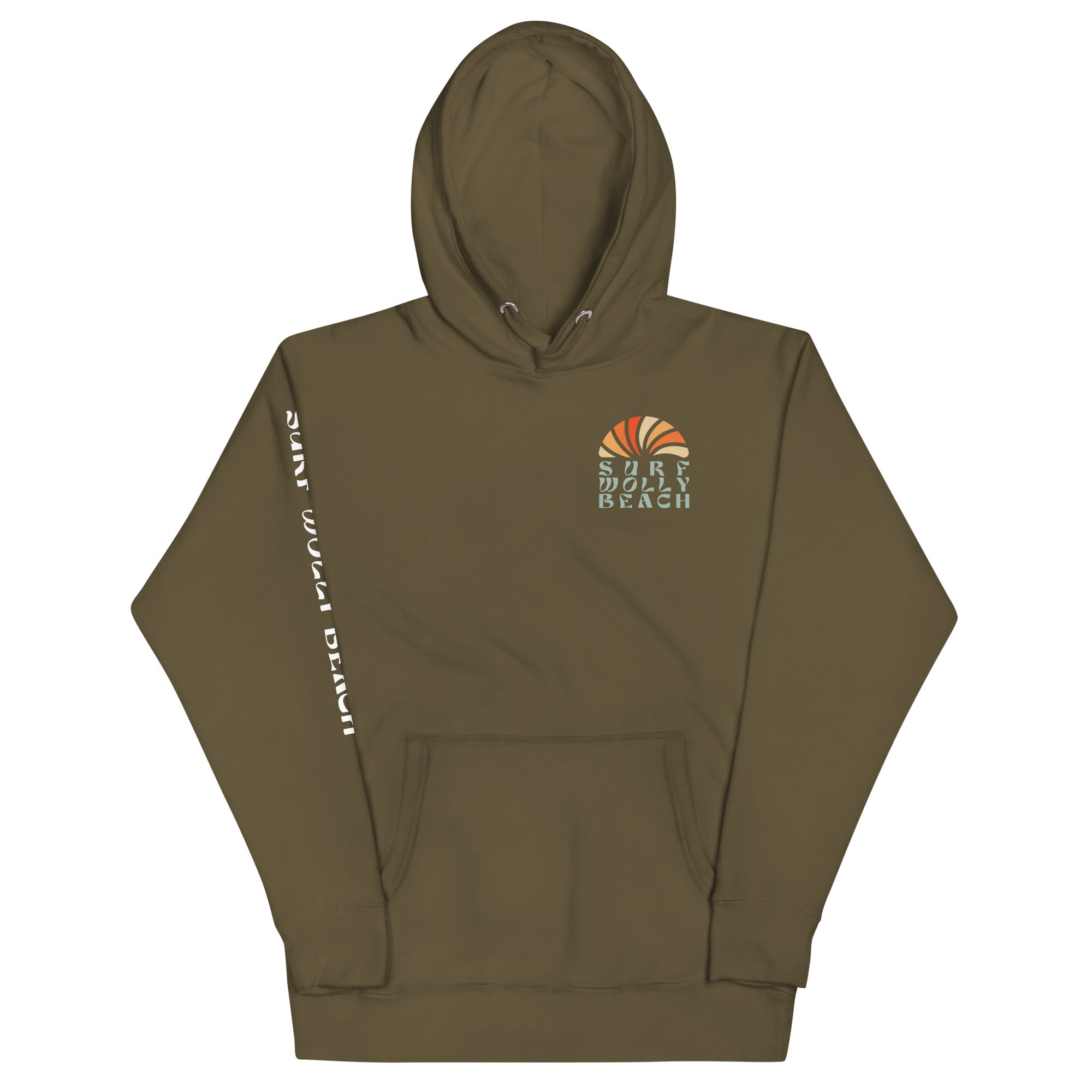 Surf Wolly Beach Sunset, Hoodie