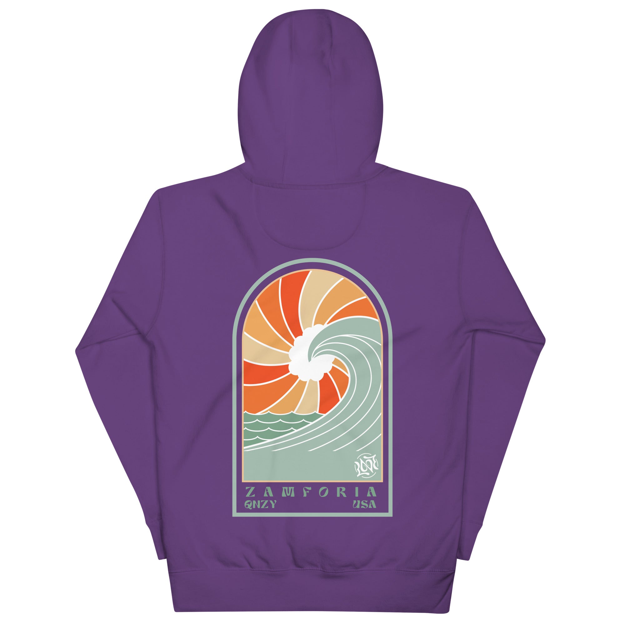 Surf Wolly Beach Sunset, Hoodie