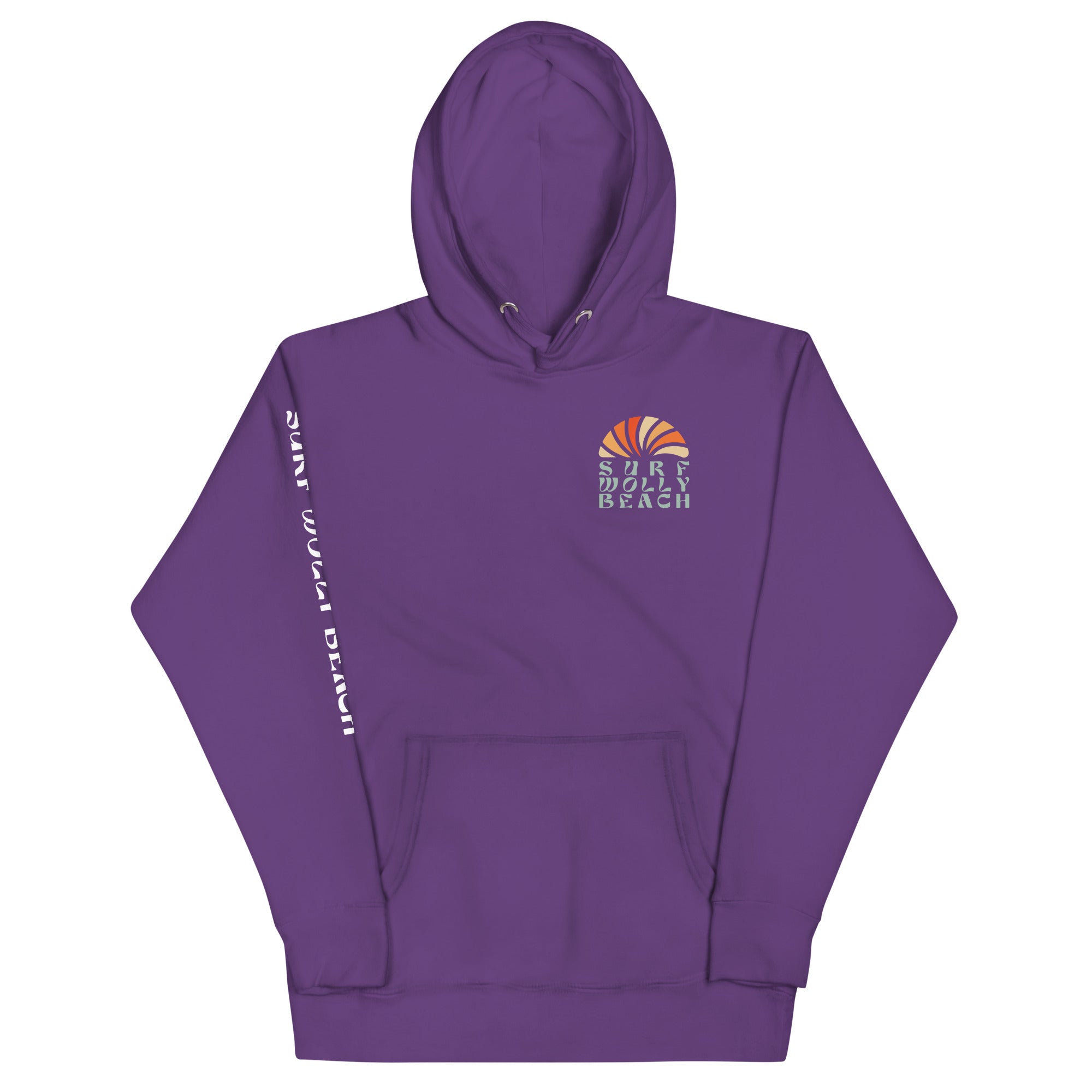 Surf Wolly Beach Sunset, Hoodie